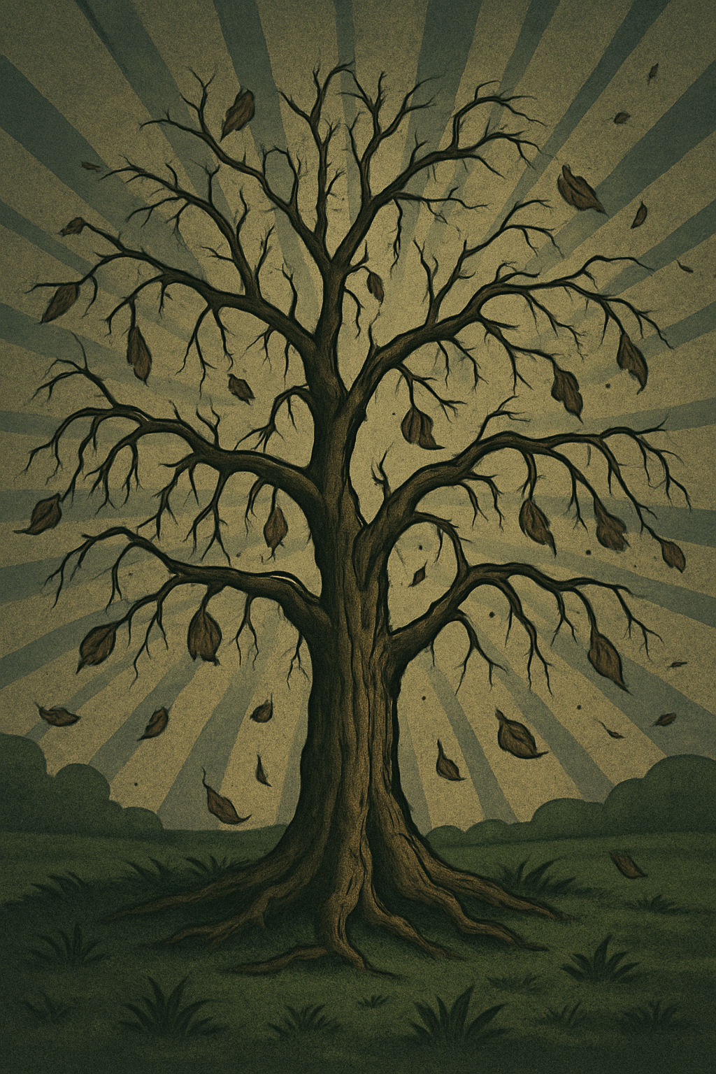 withering tree
